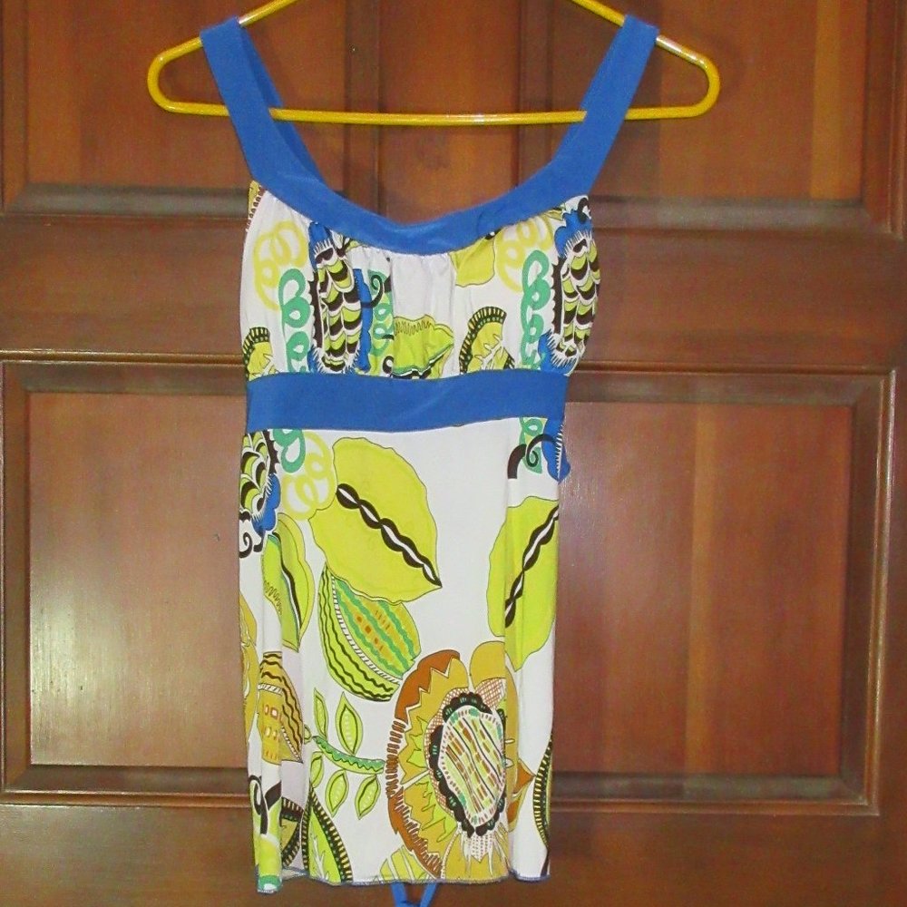 NWT Polyester Top Tunic Medium NINA PIU